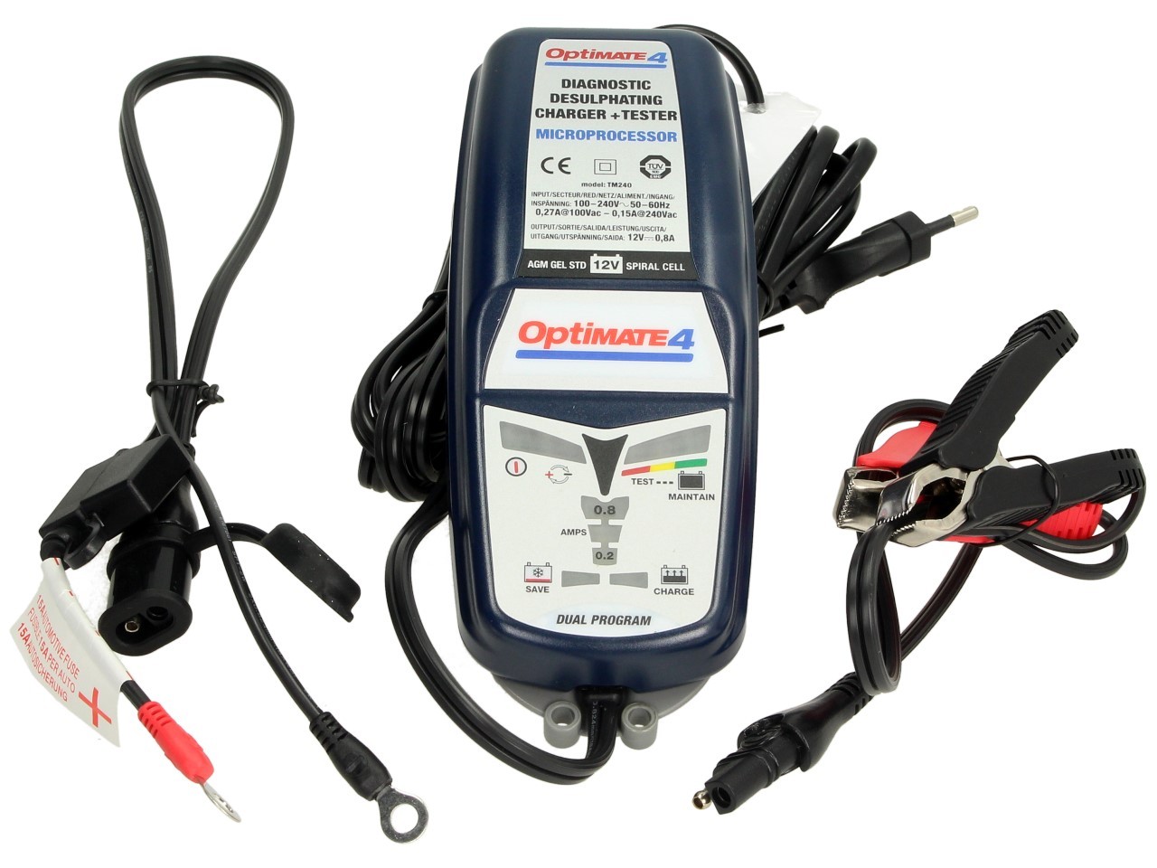 Chargeur de batterie Econ, OptiMATE 4 DUAL