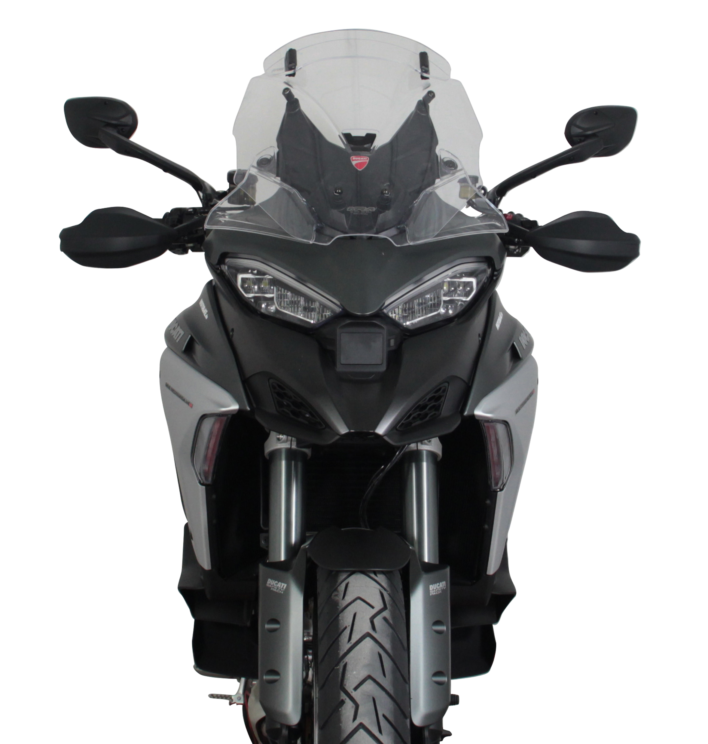 Cache-sommier MRA "VTM" transparent pour Ducati Multistrada V4 (21-)