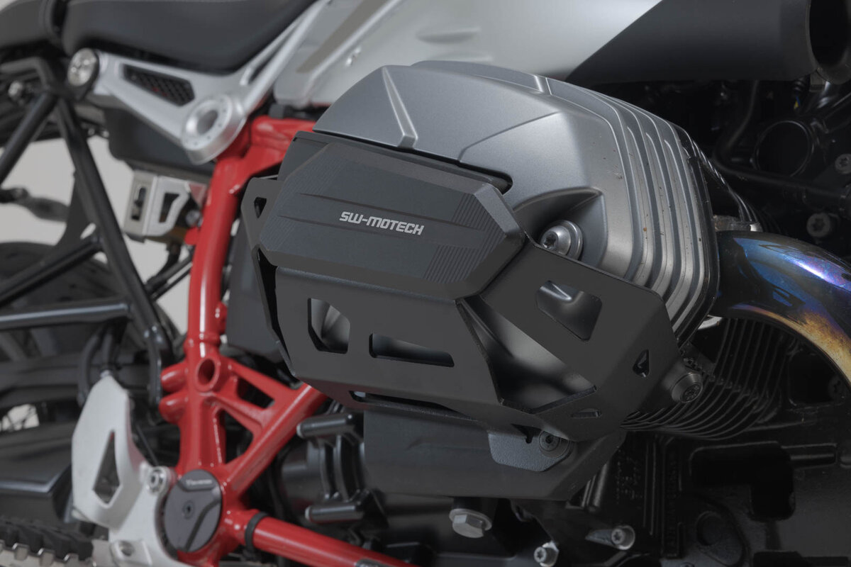 SW-Motech protection cylindrique noire pour BMW R 12 G/S (25-)