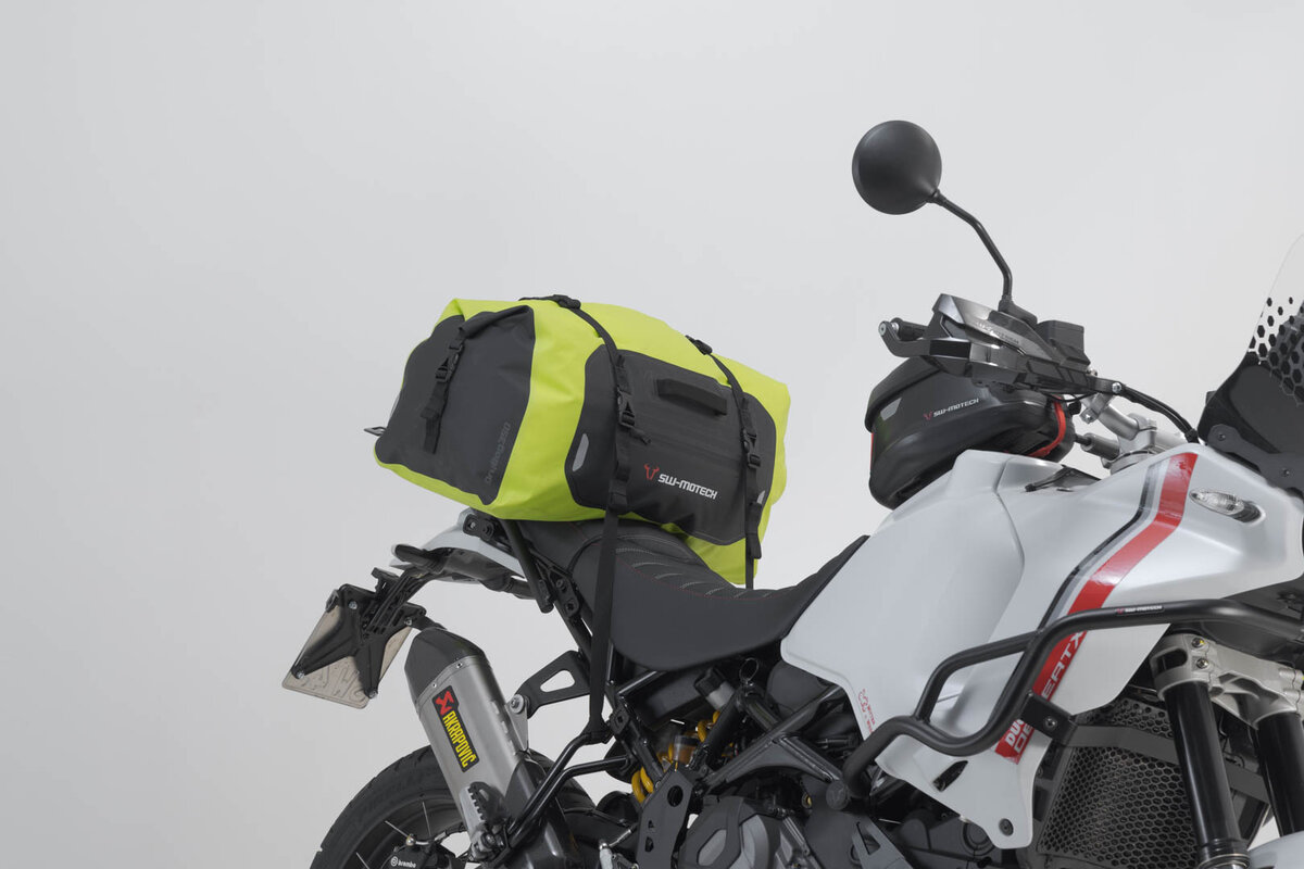 SW-Motech Drybag 350 Sac arrière jaune vif/gris pour Triumph Scrambler 900