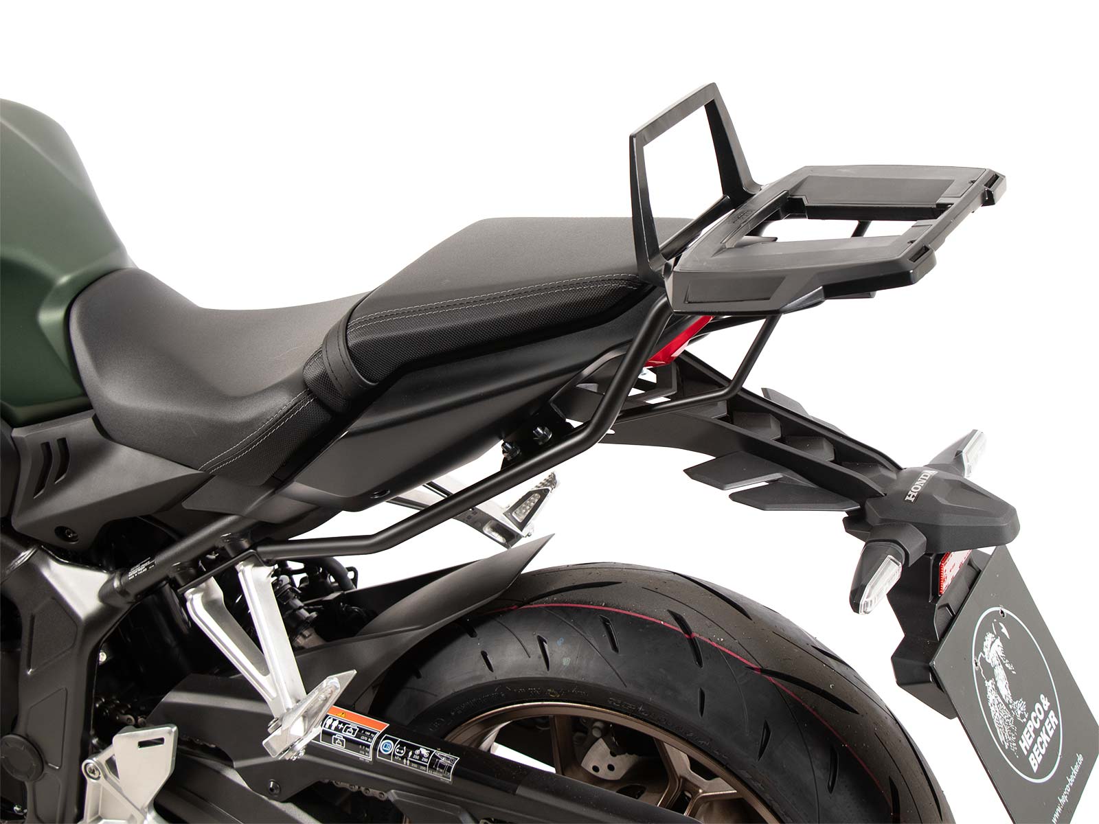 Support de topcase Alurack pour Honda CB 650 R / E-Clutch (24-) Hepco & Becker