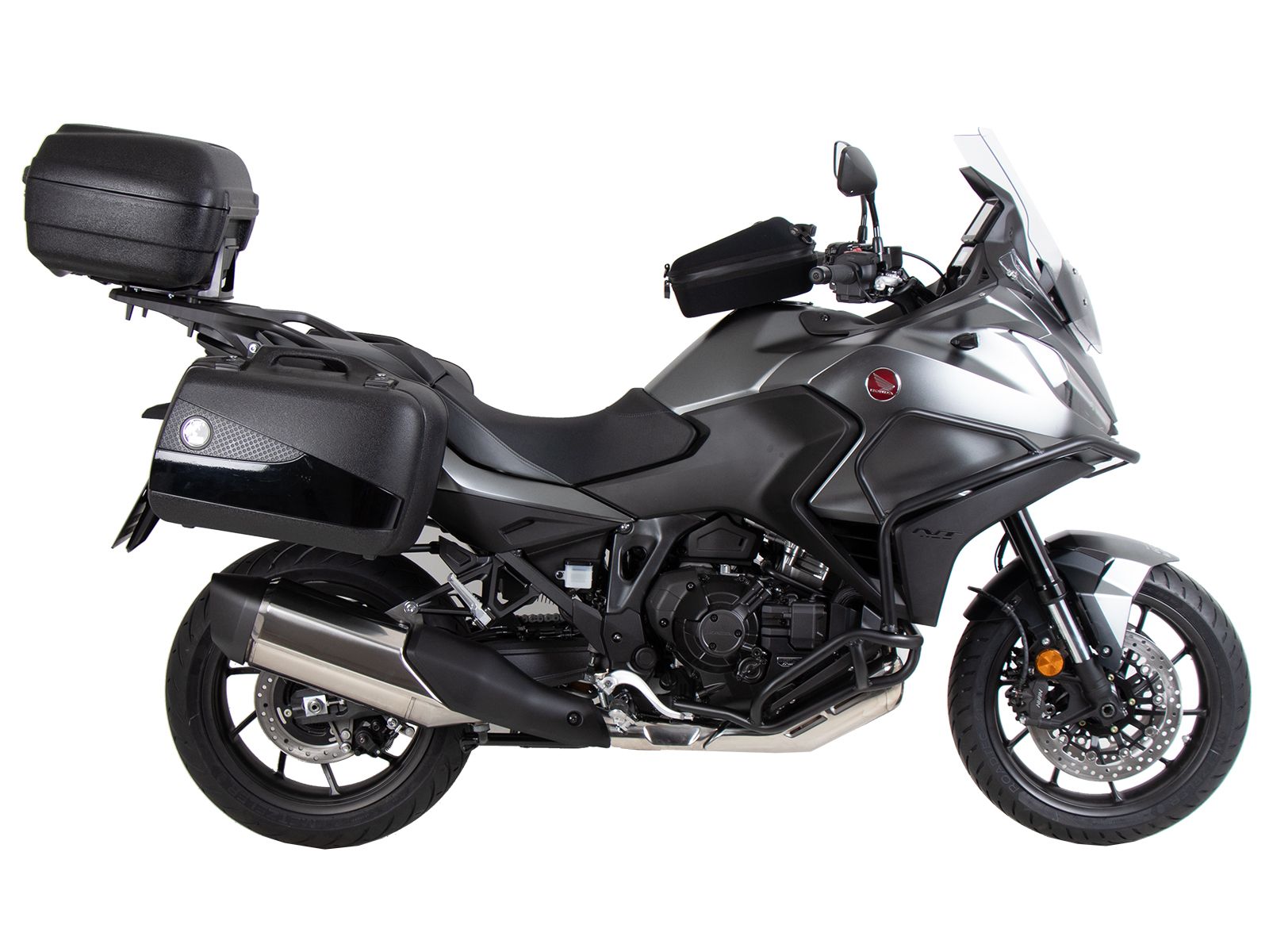 Support de topcase en alurack pour le porte-bagages d'origine pour Honda NT 1100 (22-24) Hepco & Becker