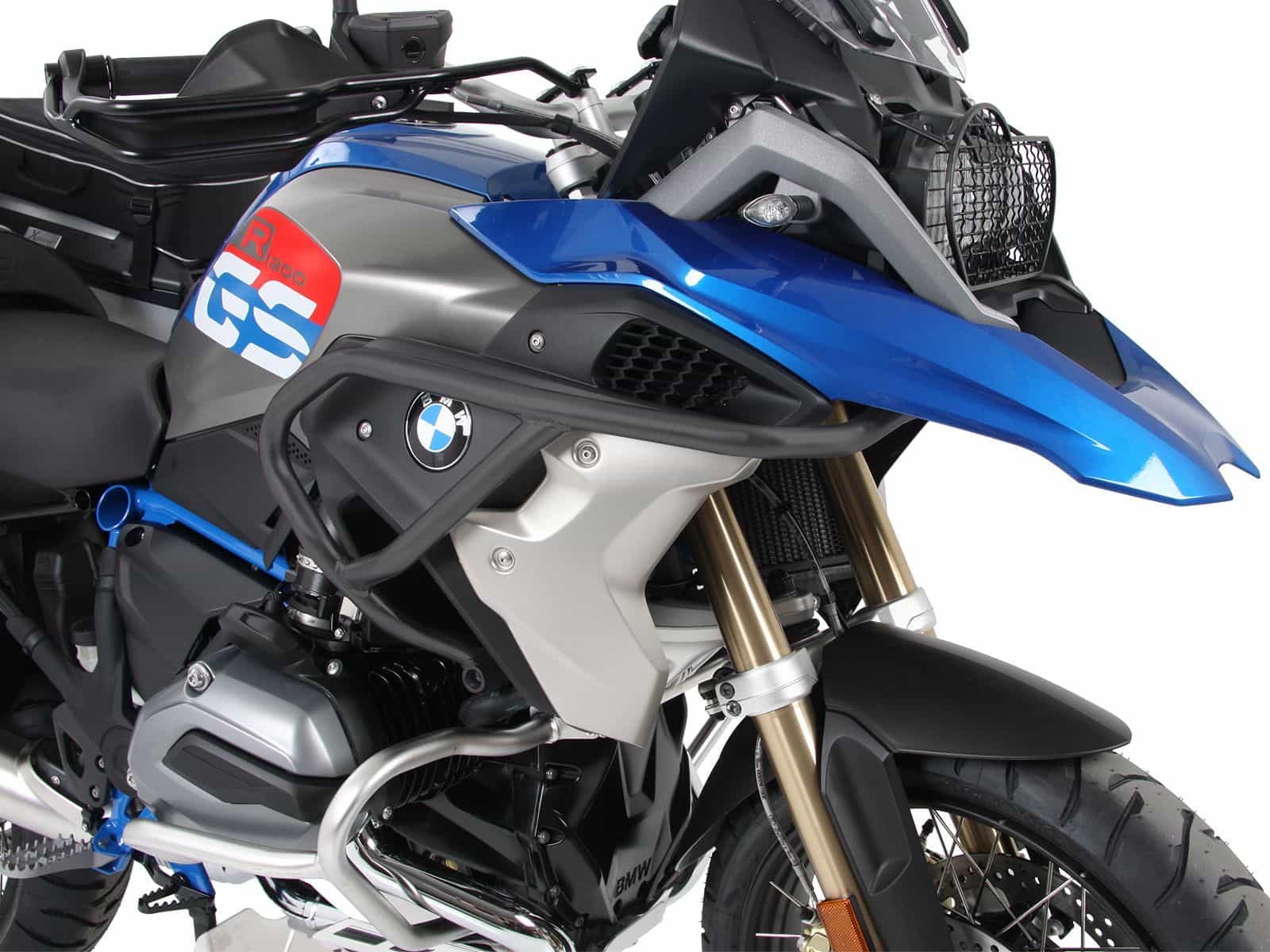 Arceau de protection du réservoir anthracite pour BMW R 1200 GS LC (17-18) Hepco & Becker