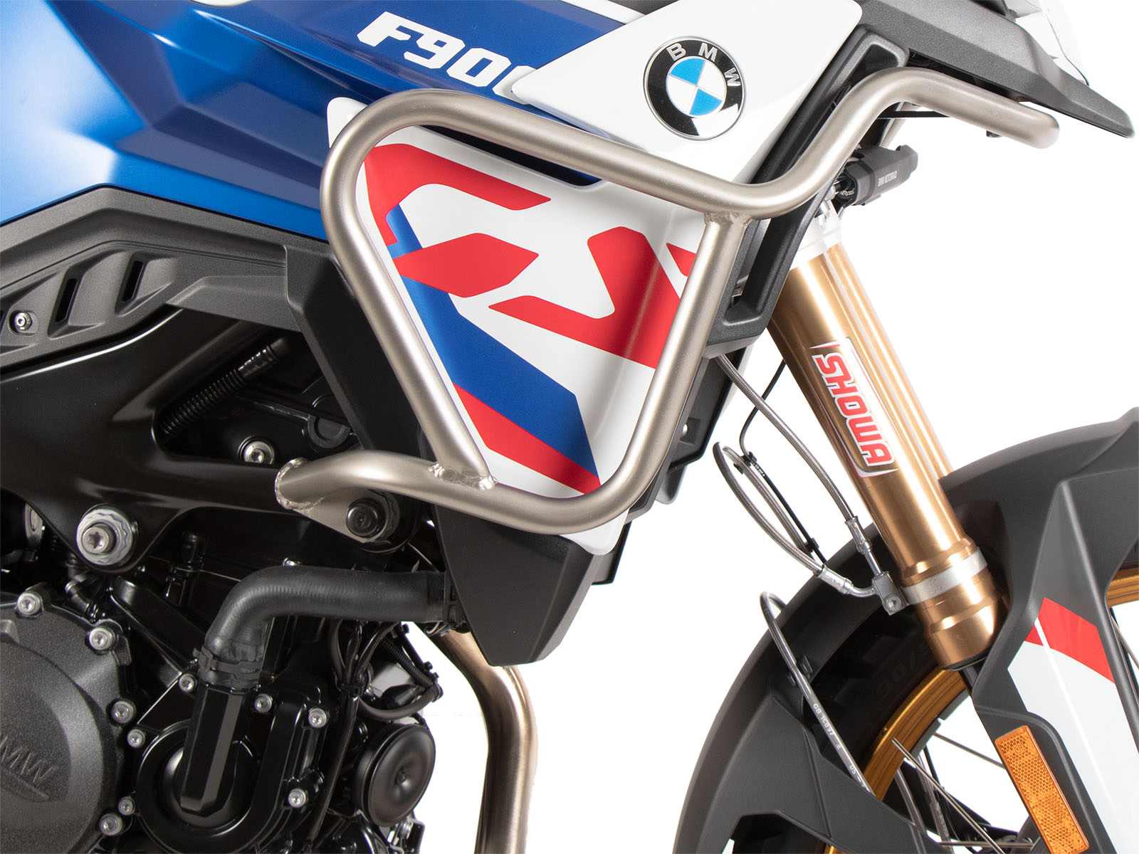 Arceau de protection du réservoir en acier inoxydable pour BMW F 900 GS (24-) Hepco & Becker