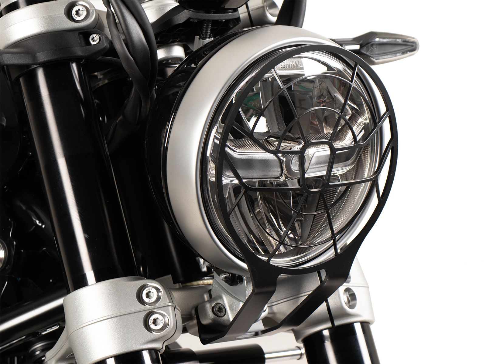 Grille de protection des feux noire pour BMW R 12 (24-) Hepco & Becker