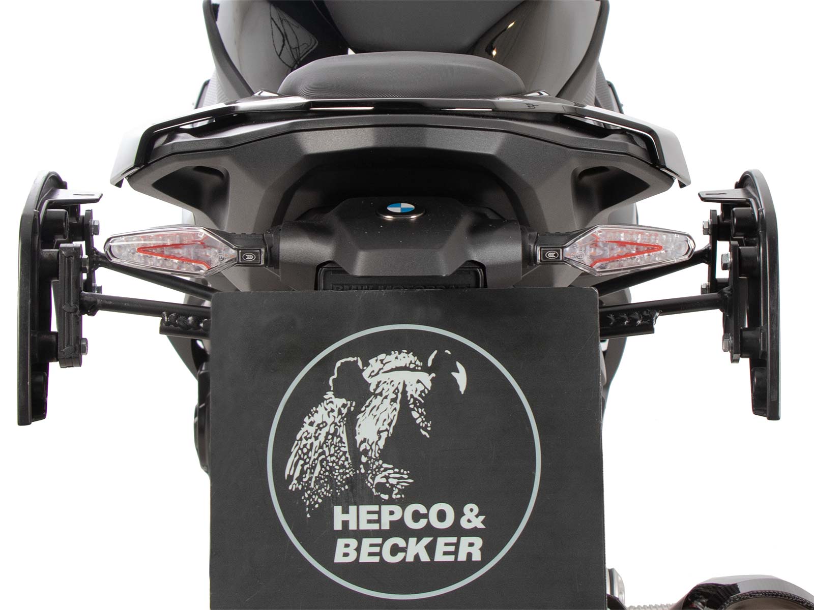 Supports latéraux C-Bow noirs pour BMW S 1000 RR (23-) Hepco & Becker