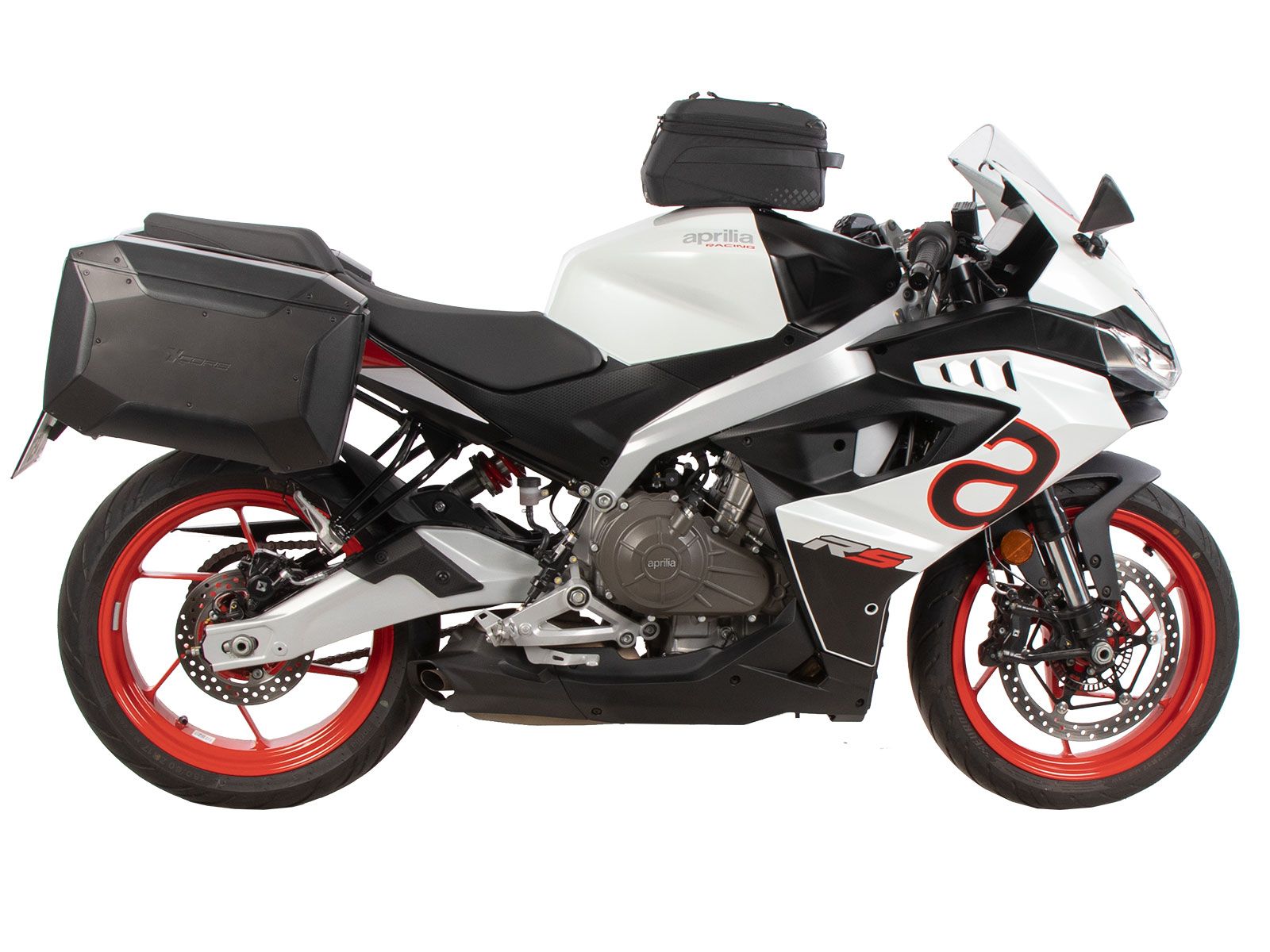 Supports latéraux C-Bow noirs pour Aprilia RS 457 (24-) Hepco & Becker