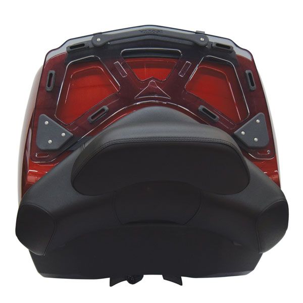 Porte-bagages pour topcase BMW K 1600 GTL (10-22), PMMA, fumé clair