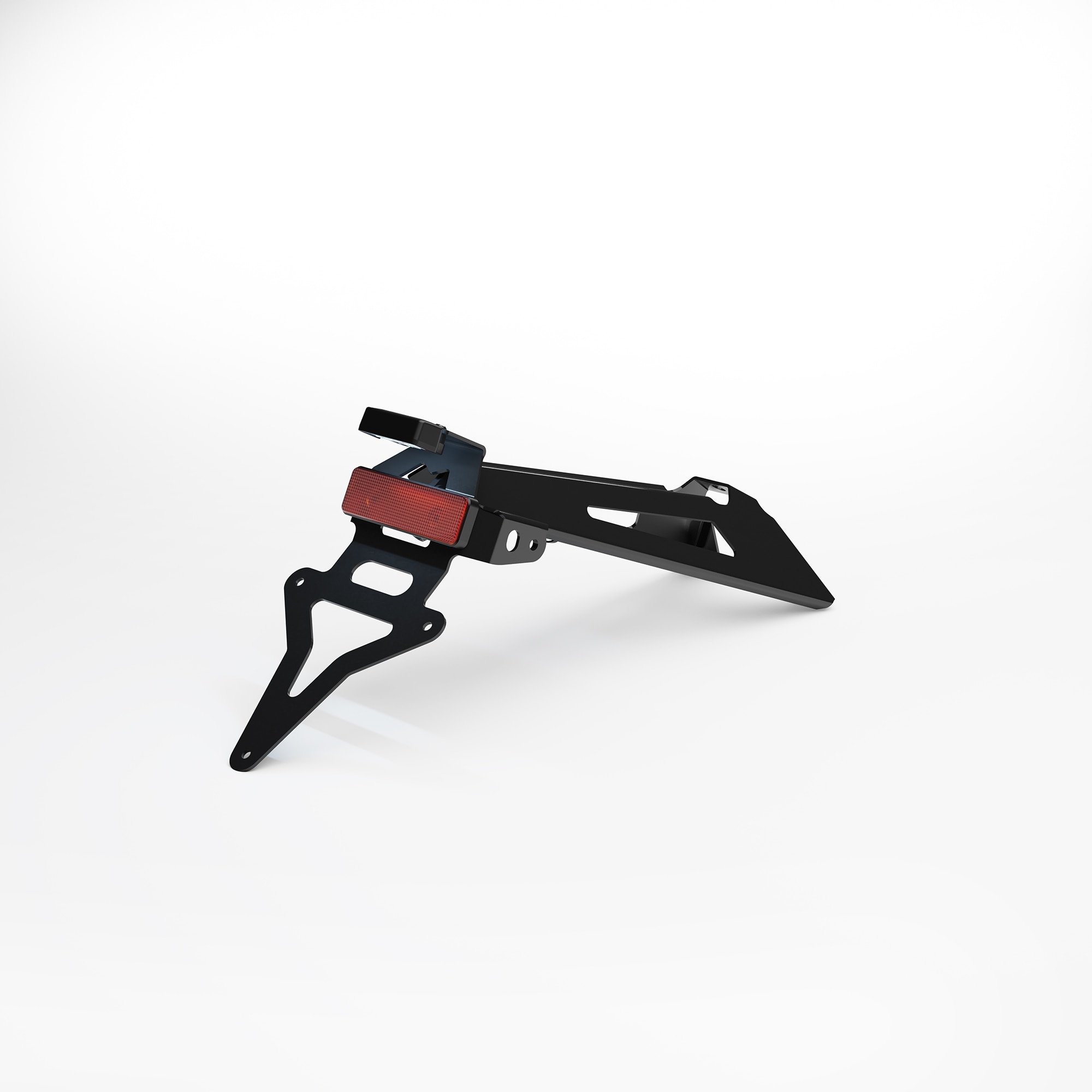 Porte-plaque d'immatriculation en aluminium pour Aprilia RS 457 (24-) / Tuono 457 (25-)