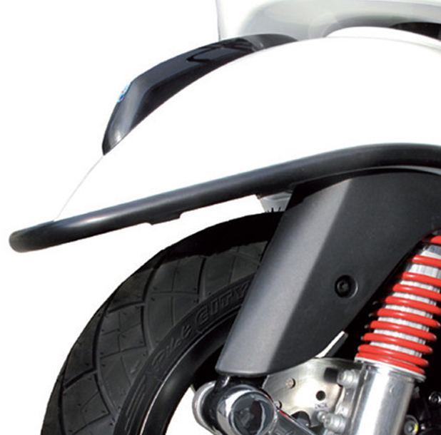 Pare-chocs aile noir mat Vespa S