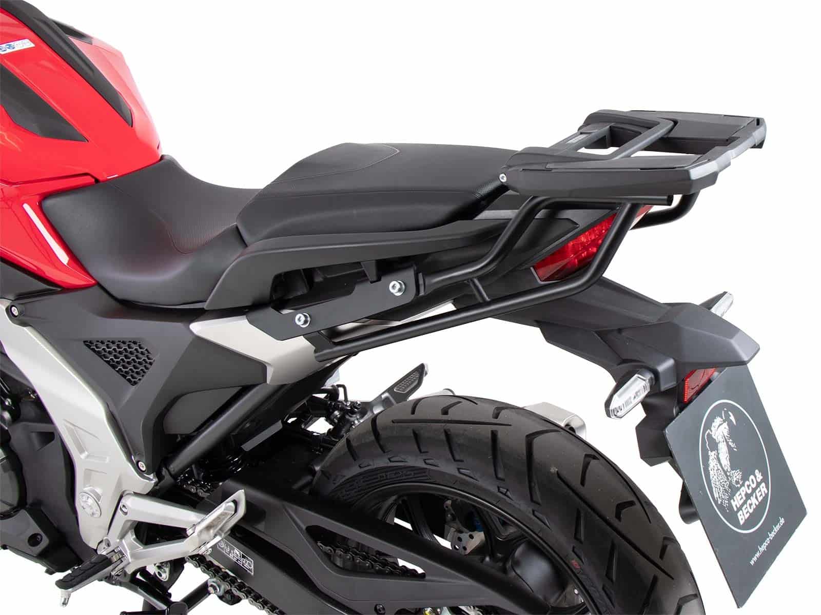 Easyrack porte-topca noir pour Honda NC 750 X /DCT (21-) Hepco & Becker