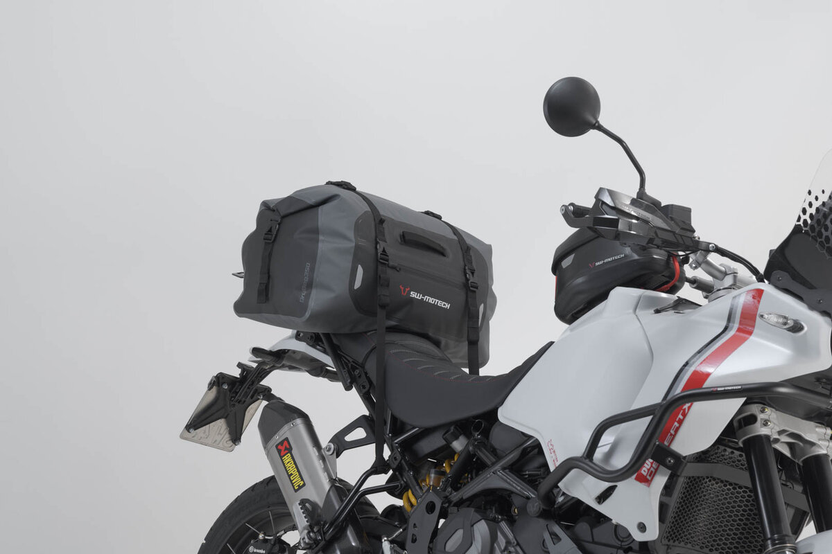 Drybag 350 sacoche arrière pour Aprilia RSV 1000 R /Tuono, noir / gris - SW Motech