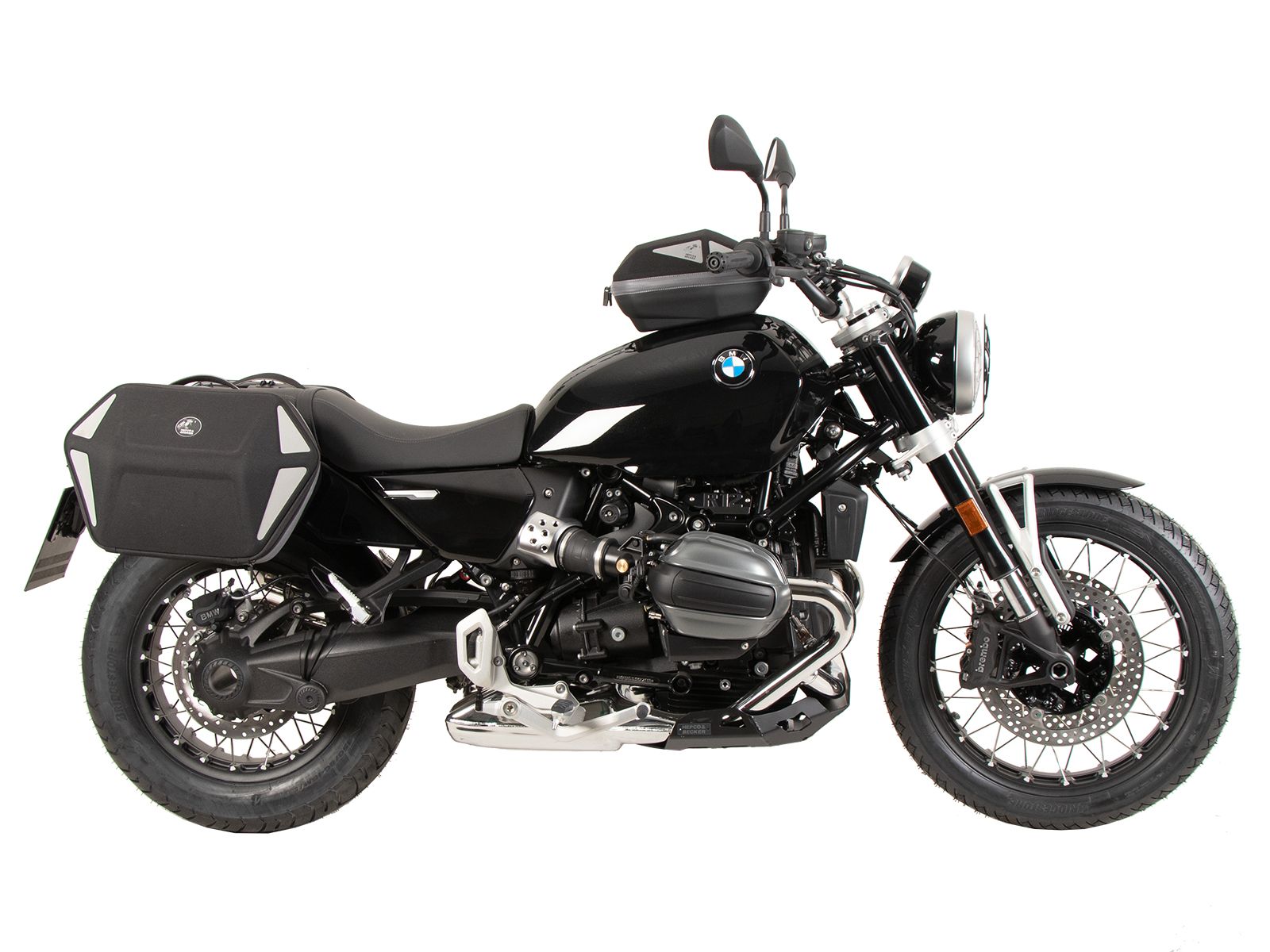 Support latéral C-Bow noir pour BMW R 12 (24-) Hepco & Becker