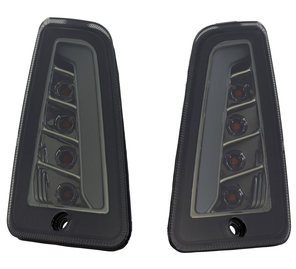 Kit clignotants avant & arrière pour Vespa GTS/GTS Super/GTV/GT 60/GT/GT L ('03-'13), teintés