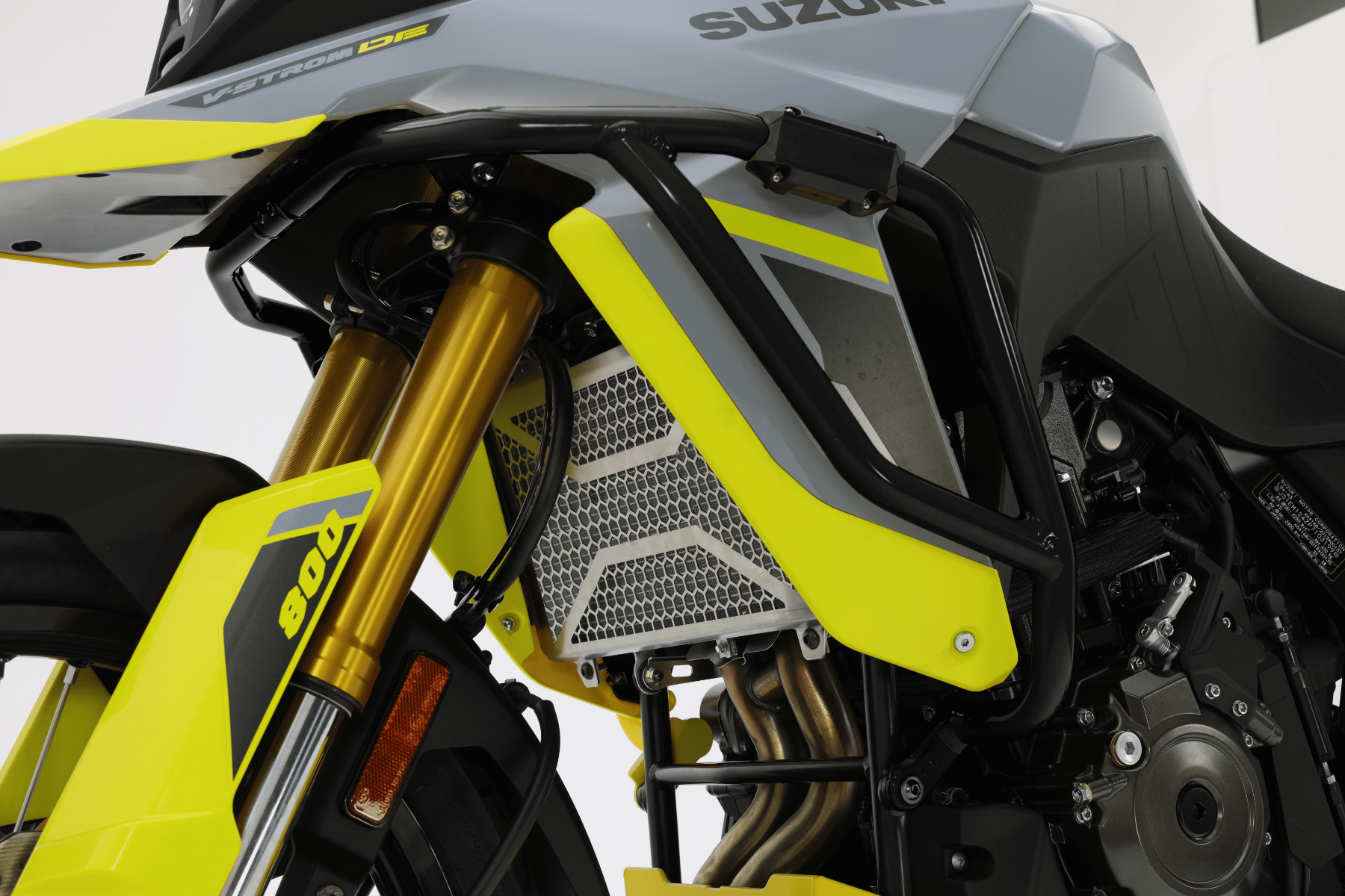 Arceau de sécurité noir en aluminium pour Suzuki V-Strom 800 DE (23-)