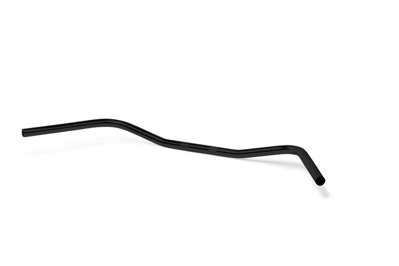 Guidon HIGHSIDER pro Old Style L12 Noir 1 pouce, 95 mm