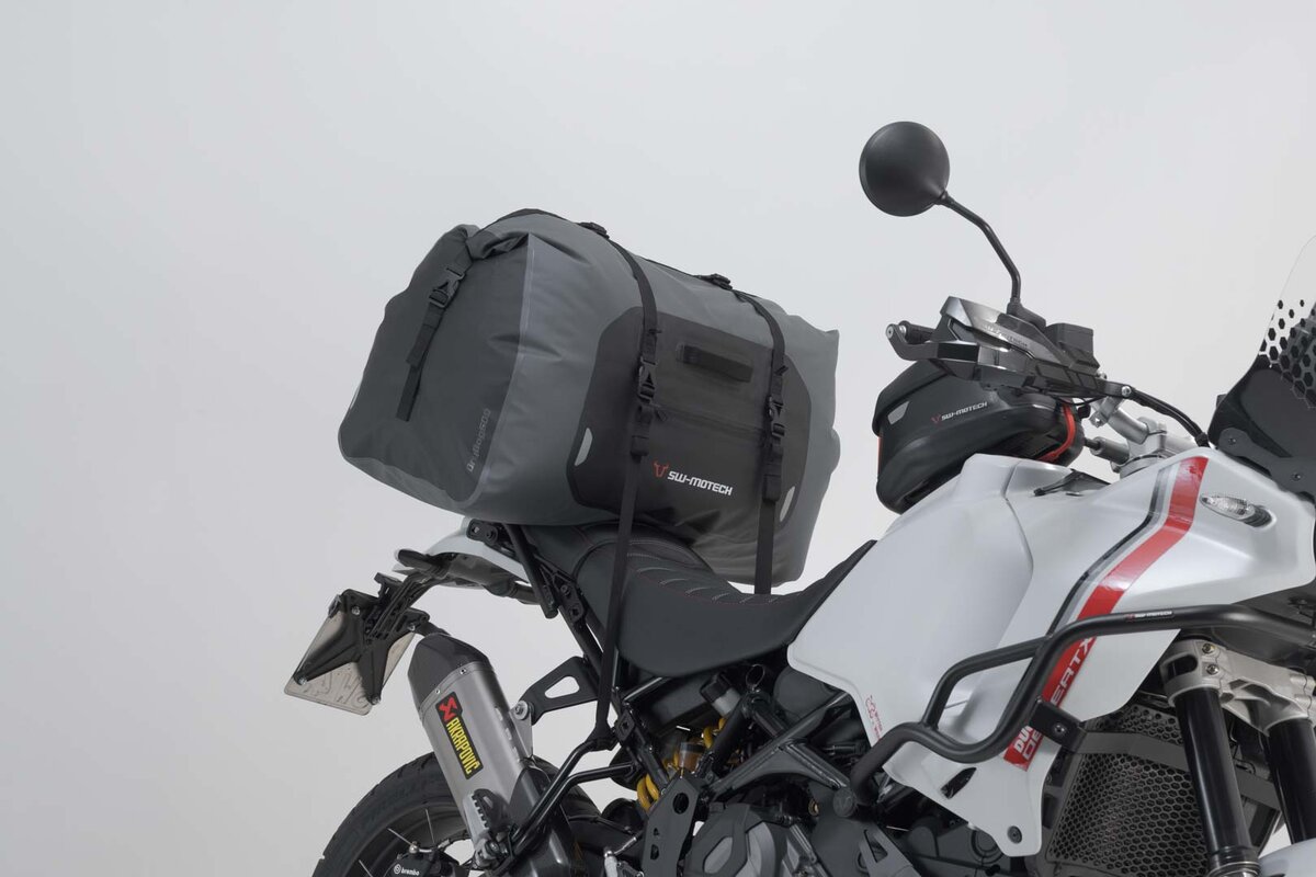 Drybag 600 sacoche arrière pour Aprilia ETV 1200 Caponord, noir / gris - SW Motech