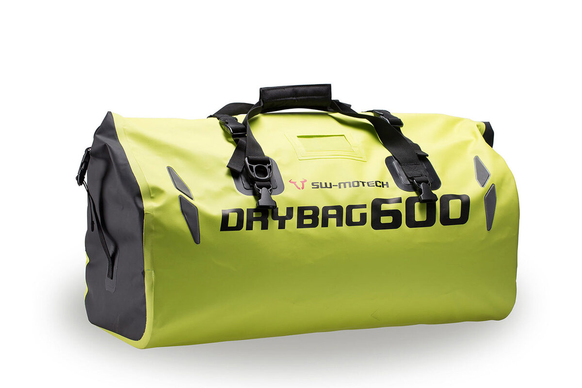 Drybag 600 sacoche arrière pour Aprilia ETV 1200 Caponord, jaune vif - SW Motech