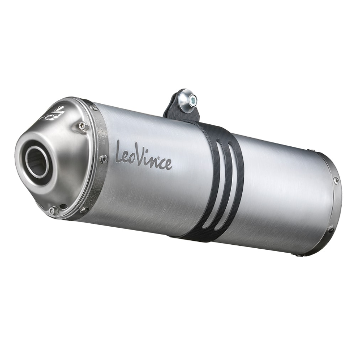 LeoVince système d'échappement X3, aluminium, slip on pour Suzuki DR-Z 400 S (Bj.01-08)