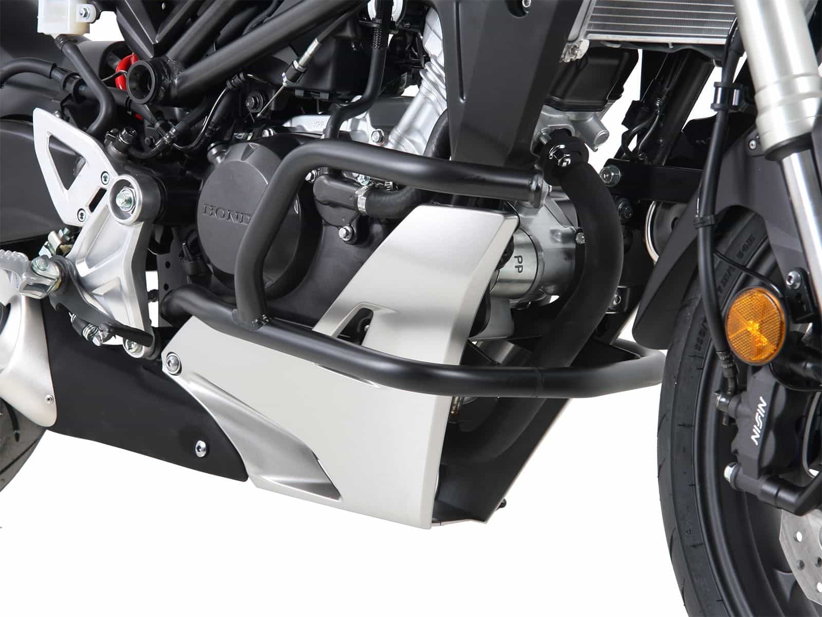 Arceau de protection moteur noir pour Honda CB 125 R (18-24) Hepco & Becker