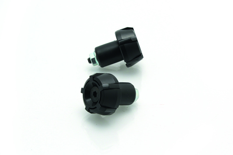 Embouts de guidon BIHR Spark Ø18mm noir/noir