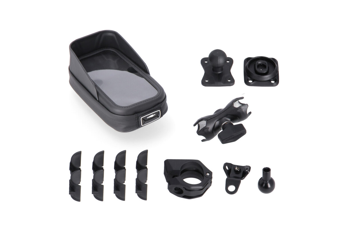 Kit de support de navi T-Lock avec Phone Case pour Aprilia RSV 4 1000 RR /RF- SW Motech