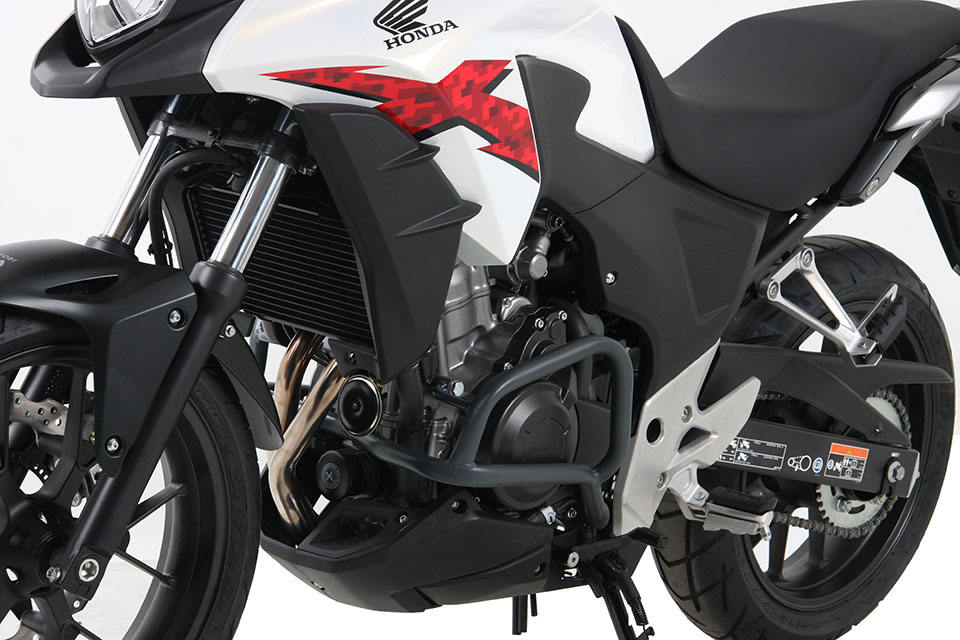 Arceau de protection moteur anthracite pour Honda CB 500 X (13-16) Hepco & Becker