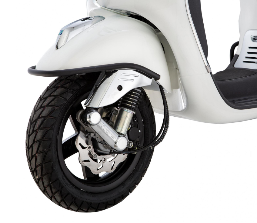 Pare-chocs aile avant pour Vespa LX/LXV/S 50-150ccm, noir mat