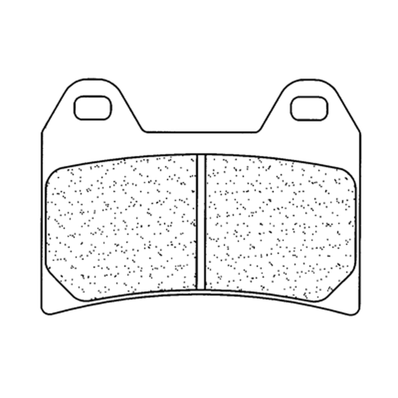 Plaquettes de frein en métal fritté CL Brakes Street - 2539XBK5