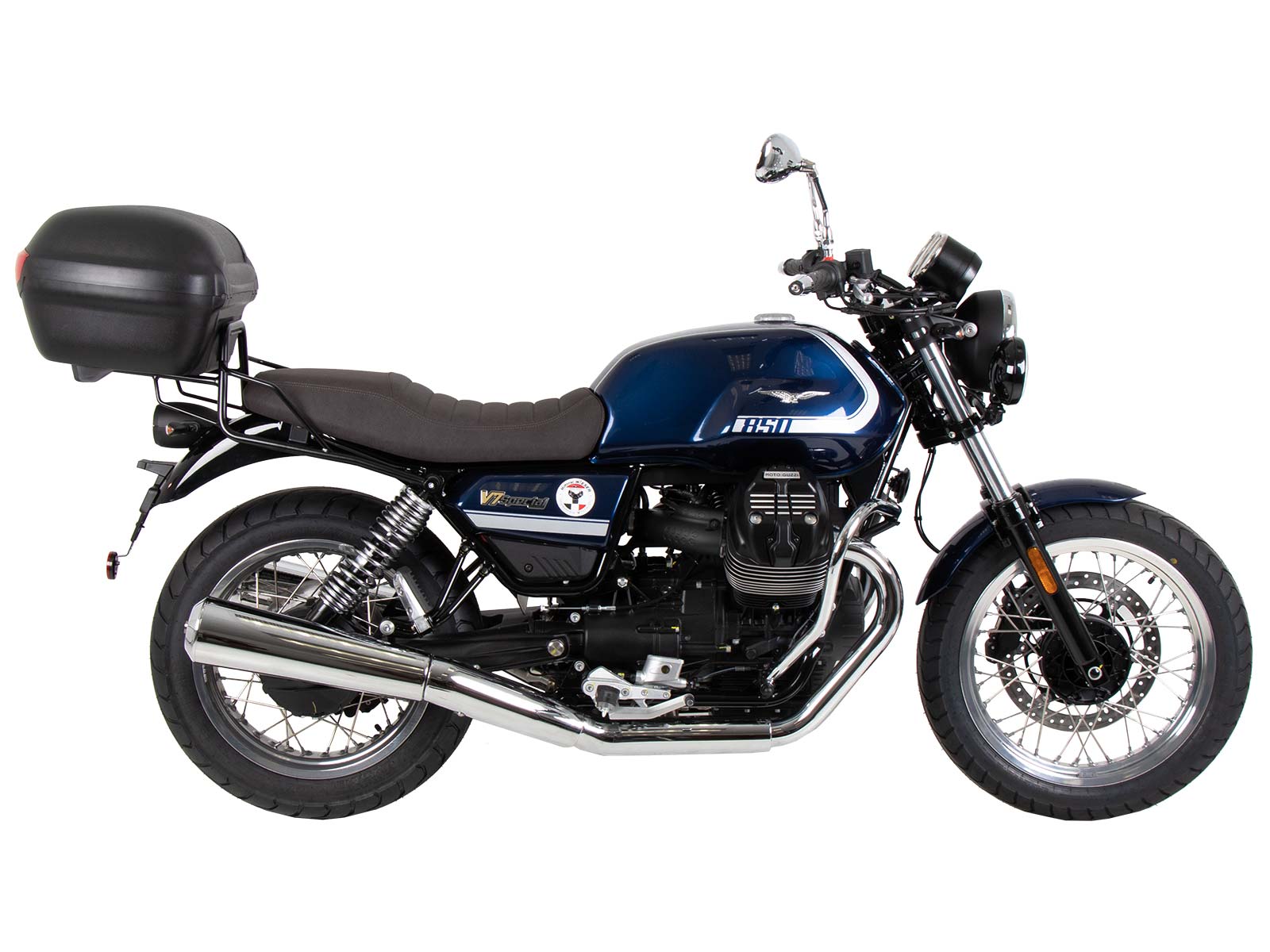Porte-bagages pour Moto Guzzi V7 850 2021- Original Hepco & Becker