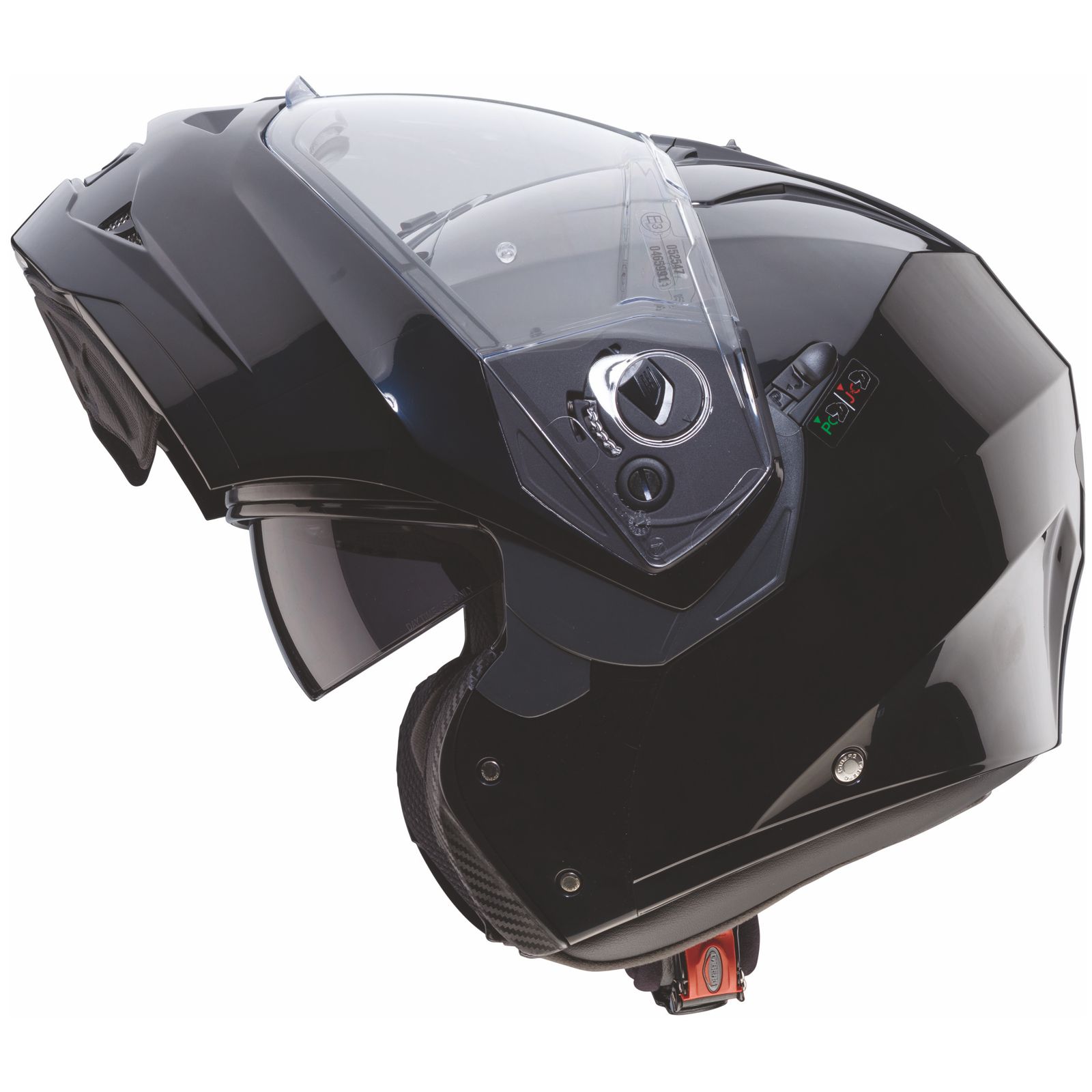 Caberg casque Duke II Smart, noir (non peint)