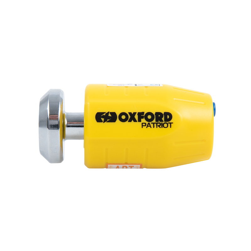 Antivol à disque de frein Oxford Patriot - Jaune