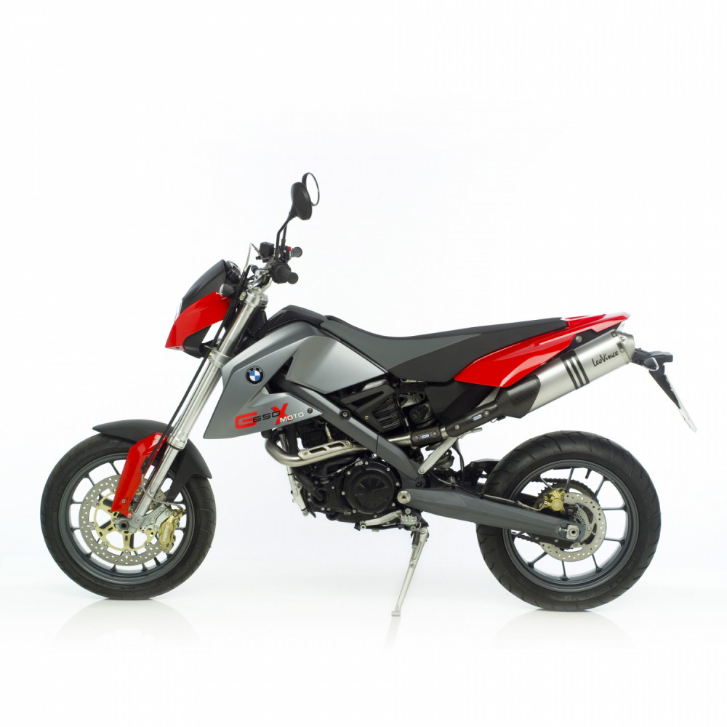 LeoVince système d?èchappement X3, aluminium, slip on pour BMW G 650 X-Challenge/X-Moto/X-Country (bj.07-11)