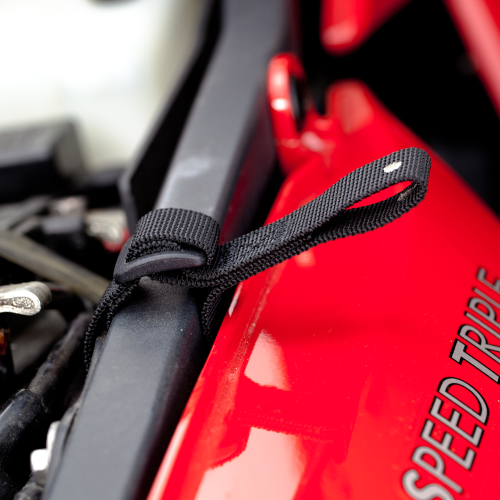 Kriega Subframe Loop SET 4 ST. Noir, 50cm de long chacun
