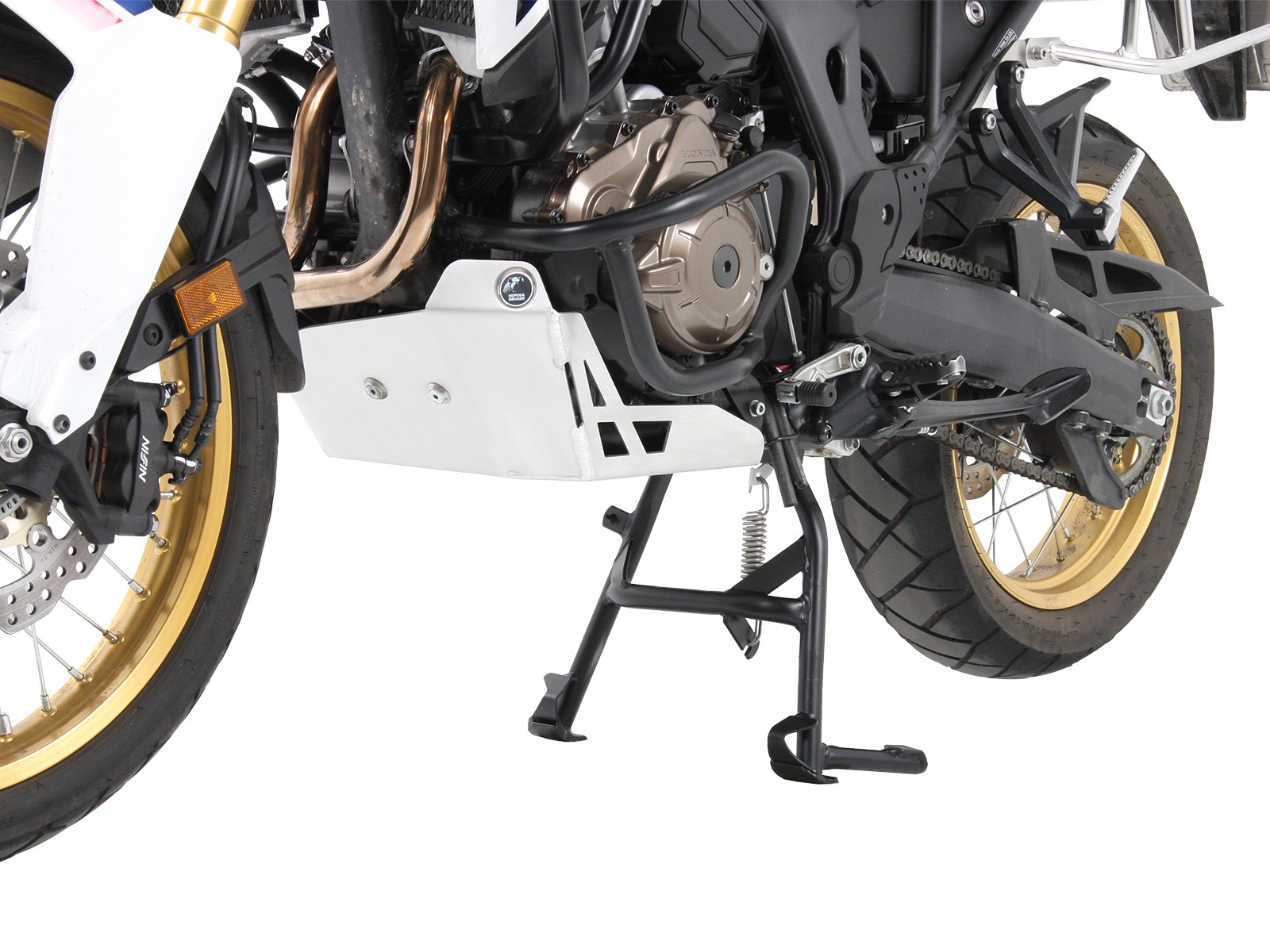Béquille principale noire pour Honda CRF 1000 Africa Twin (année 16-17) Hepco & Becker