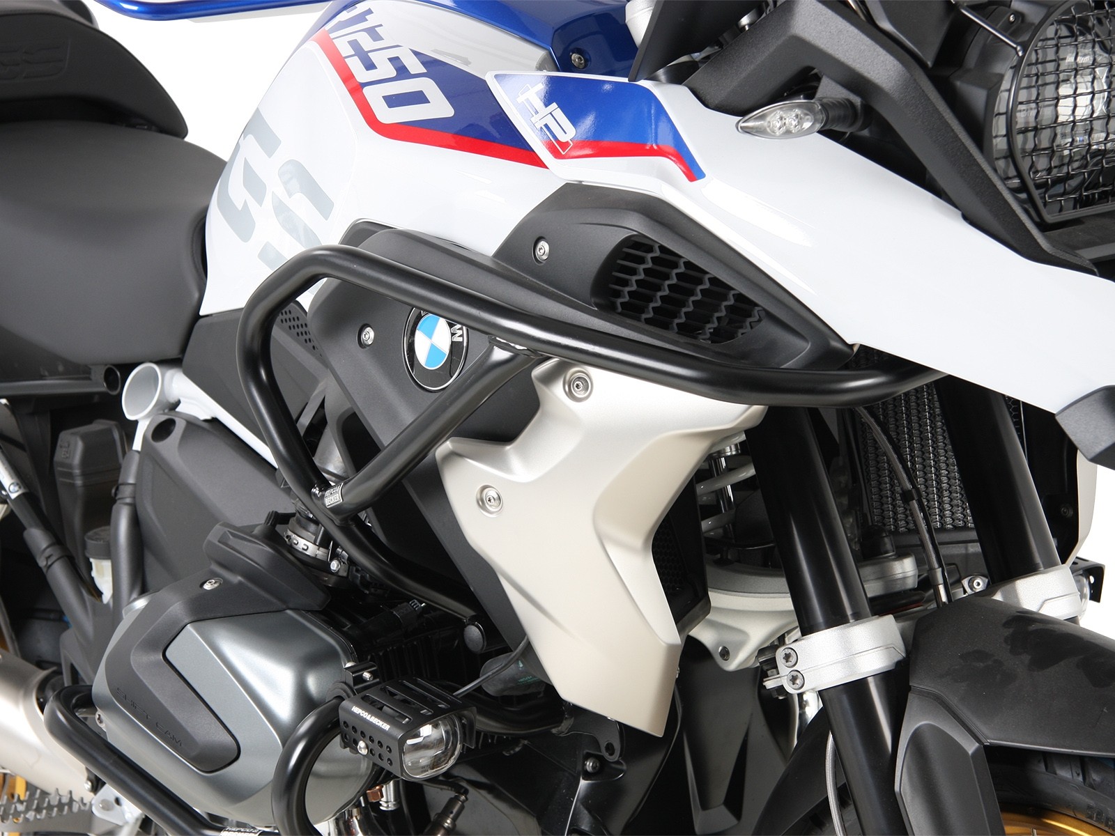Arceau de protection du réservoir noir pour BMW R 1250 GS (19-23) Hepco & Becker