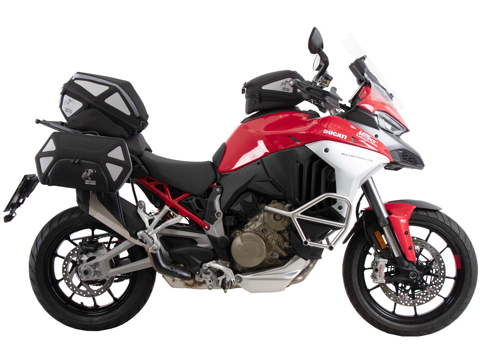 C-Bow support latéral noir pour Ducati Multistrada V4 /S /Pikes Peak /Rally /RS (2025-) Original Hepc