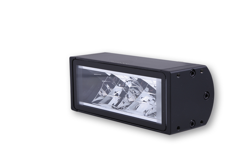 HIGHSIDER pro Phare longue portée Ultimate-High LED noir E-approuvé (1pc)