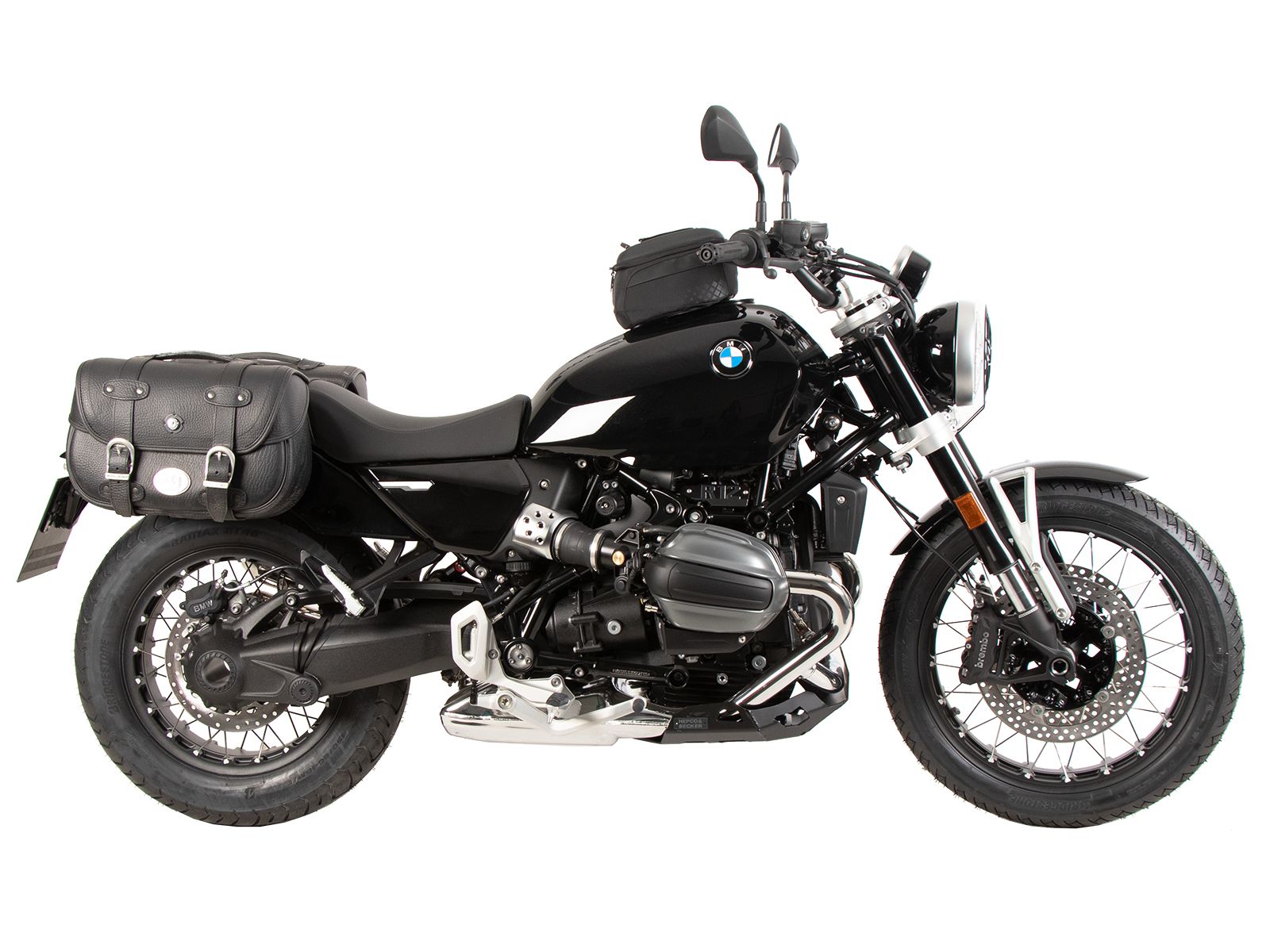 Support latéral C-Bow noir pour BMW R 12 (24-) Hepco & Becker