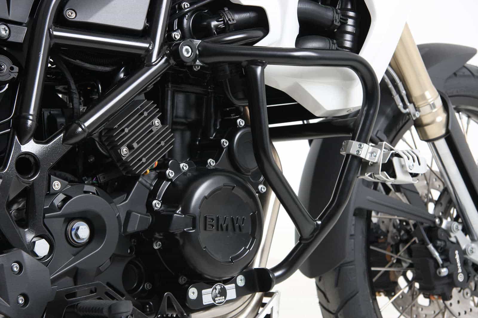 Arceau de protection moteur noir pour BMW F 650 GS Twin (08-11)/F 700 GS (12-17) Hepco & Becker