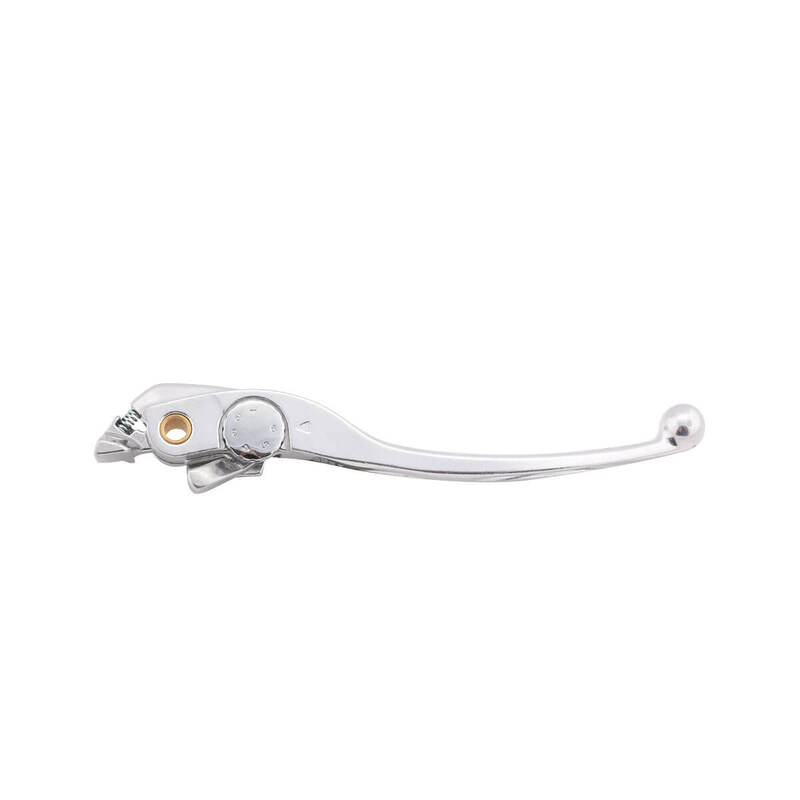HIGHSIDER smart Type BC 041 Levier de frein de réparation Argent Avec ABE, réglable en 6 positions (1pc)
