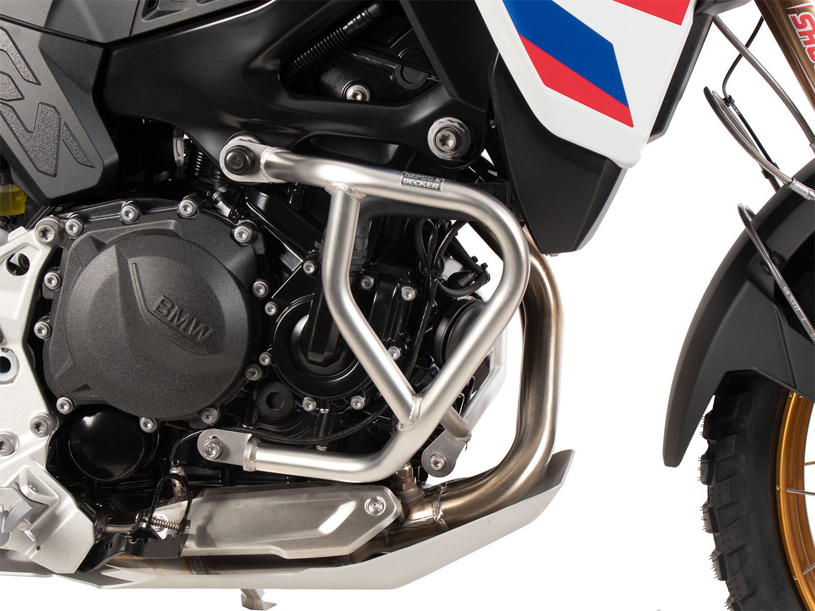 Arceau de protection moteur en acier inoxydable pour BMW F 900 GS (24-) Hepco & Becker