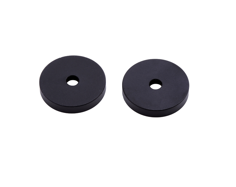 HIGHSIDER pro Adaptateur de guidon Noir Pour les modèles Aprilia et Moto Guzzi (paire)