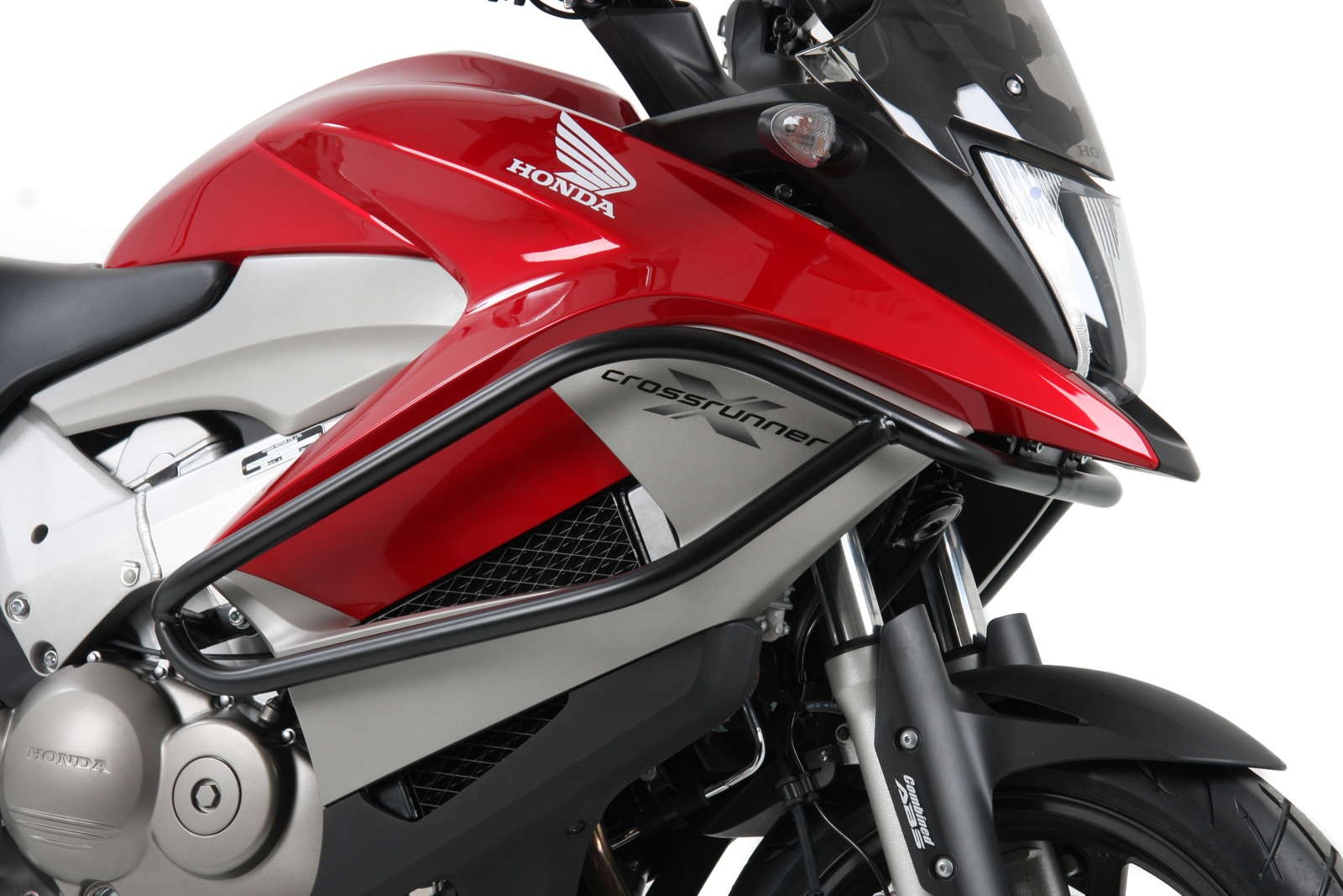Arceau de protection moteur noir pour Honda VFR 800 X Crossrunner (11-14) Hepco & Becker