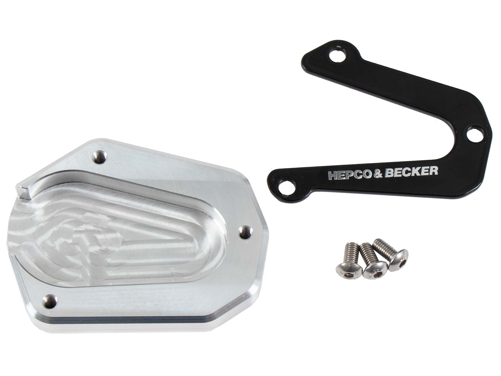 Plaque de béquille latérale pour Triumph Tiger 900 Rally Pro (24-) Hepco & Becker