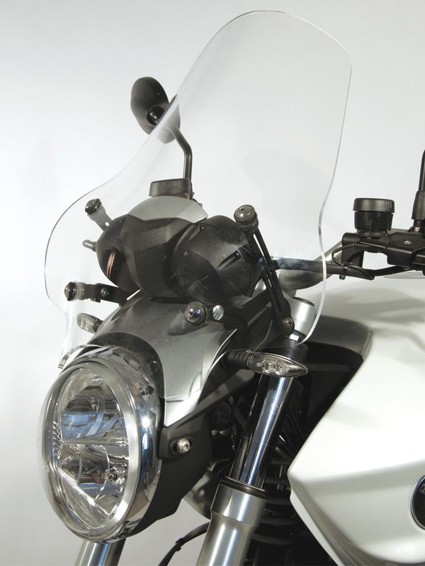 Pare-brise moyen "Summer", inclinable - hauteur 475 mm pour BMW R 1200 R (11-14)