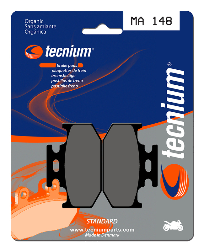 Tecnium Street Organische Bremsbeläge - MA148