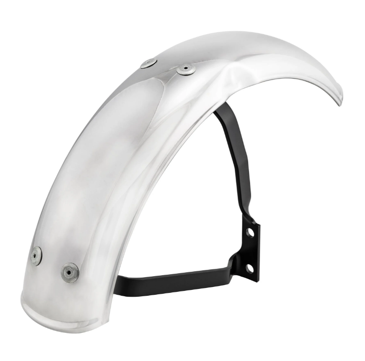 Aile Garelli pour Vespa PX 80-200ccm, métal, chrome