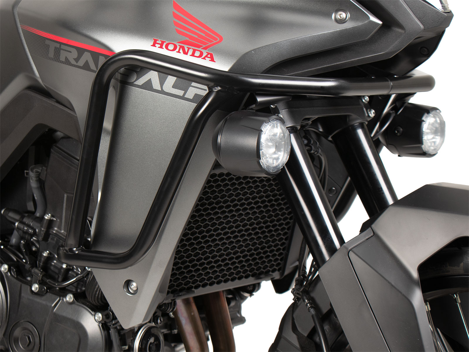 Arceau de protection du réservoir noir pour Honda XL 750 Transalp (23-) Hepco & Becker