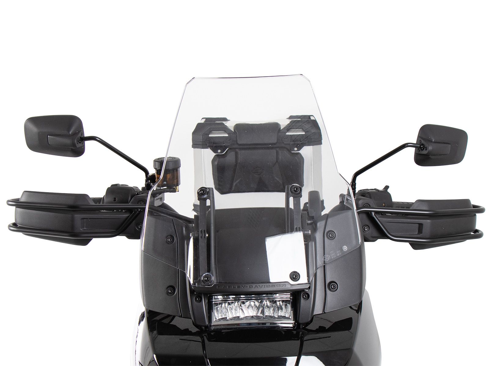 Kit de protection de poignée noir pour Harley Davidson Pan America 1250 / Special (21-) Hepco & Becker
